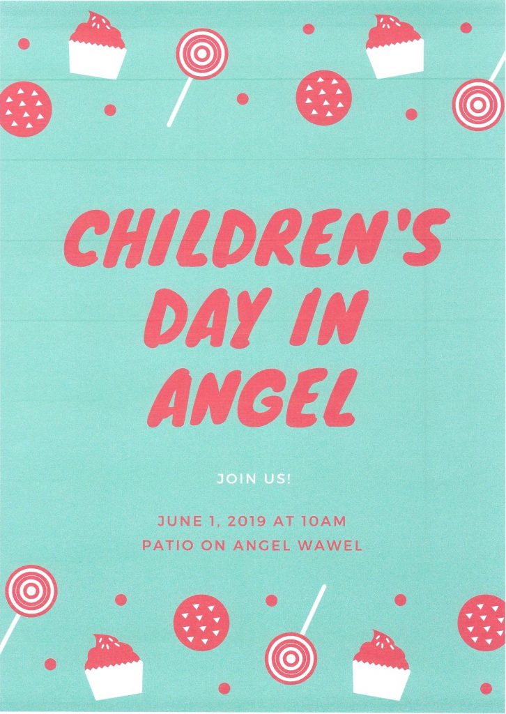 Zapraszamy serdecznie na Dzień Dziecka w Angel Wawel! 

Na wszystkich będą czekać atrakcje oraz smaczne przekąski i pyszne napoje!

Widzimy się już 1.06.2019 r o godzinie 10:00 na patio.